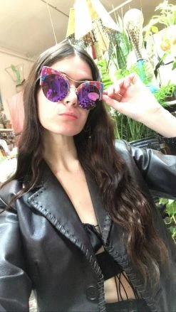 Feng Sway SUNGLASSES Flora Cat Eye Sunnies