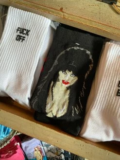 Feng Sway Black Elvira Socks