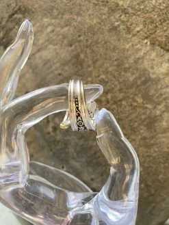 Floral Silver Plated Handmade Spoon Ring ~ Joy Heritage Collection
