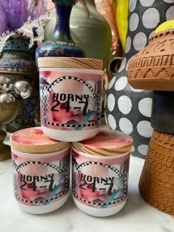 Feng Sway Exclusive CANDLES HORNY 24/7 Soy Wax Candle 11 Feng Sway Exclusive CANDLES HORNY 24/7 Soy Wax Candle