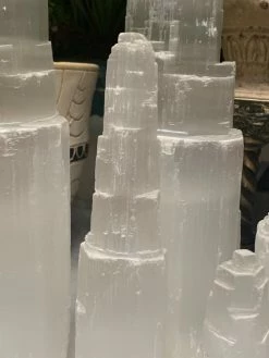 Feng Sway Raw Selenite Tower