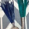 Feng Sway Turquoise Pheasant Feathers DRIED FLORALS + FEATHERS