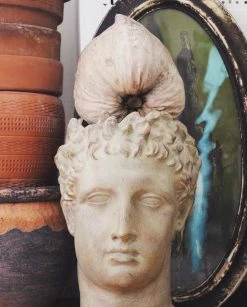 Feng Sway Exclusive FUN Greek Hermes Head Pot