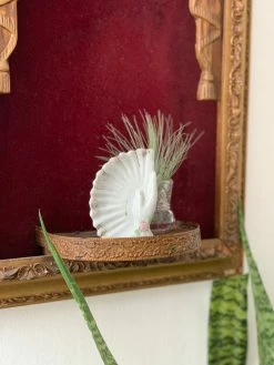 Vintage 1920's Hand Fan Dish HAND AND PRAYER VASES