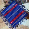 Vintage Frank’s Moms Cobalt Fringe Table Tapestry