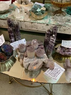 Feng Sway Amethyst Cylinder Crystal