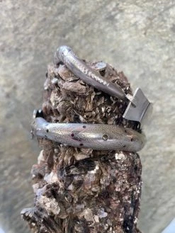 Sterling Snake Nameplate Cuffs~ Joy Heritage Collection