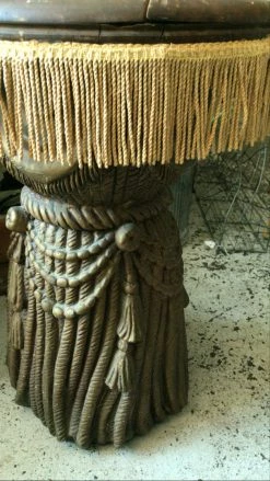 ALL HOME DECOR + ODDITIES Vintage Rope End Table 9 ALL HOME DECOR + ODDITIES Vintage Rope End Table