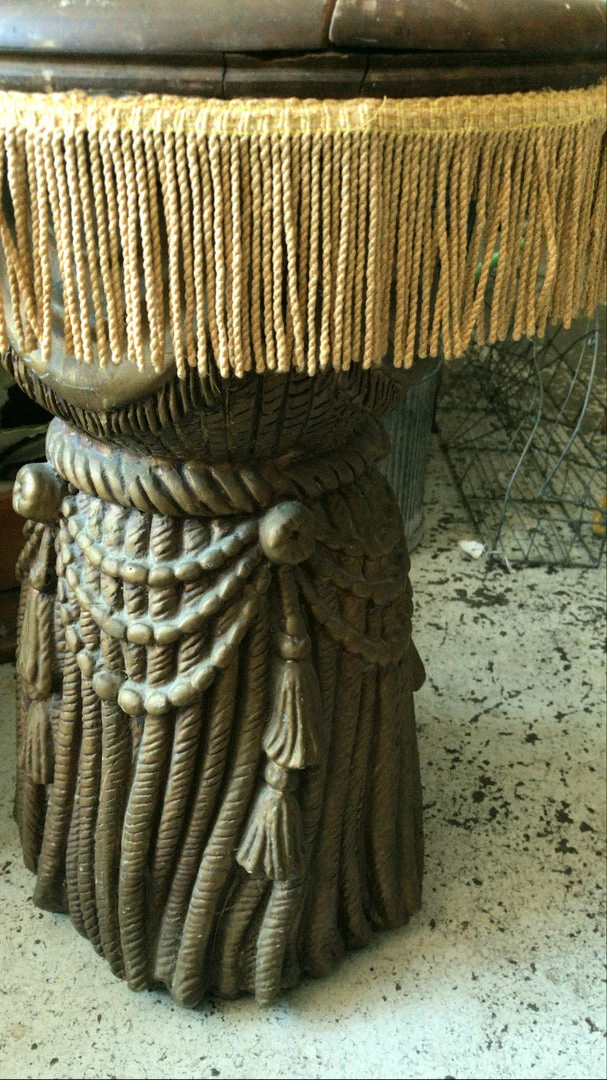 ALL HOME DECOR + ODDITIES Vintage Rope End Table 6 ALL HOME DECOR + ODDITIES Vintage Rope End Table