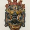 Vintage ALL HOME DECOR + ODDITIES Tibetan Dharmapala Antique Mask 2 Vintage ALL HOME DECOR + ODDITIES Tibetan Dharmapala Antique Mask