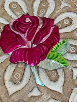 Feng Sway Tin Rose Milagro GIFTS