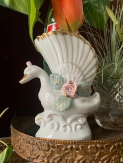 Vintage BUD VASES 1940s Nippon Goose Vase