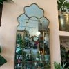 Feng Sway Exclusive ALL HOME DECOR + ODDITIES Gold Arched Garden Window Mirror