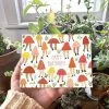 HAPPY BIRTHDAY! Mushroom People Greeting Card By THE ESME SHOP