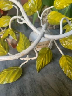 FENG SWAY CANDLES Antique Italian Rose Candle Stick Set