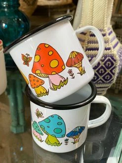 ALL HOME DECOR + ODDITIES Astral Weekend Mushroom Mugs