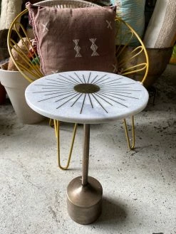 Feng Sway Exclusive Marble Inlay Cocktail Table