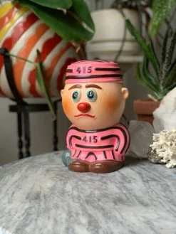 Feng Sway Chalk Ware Prisoner Bank ALTAR TOYS