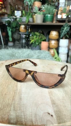 Feng Sway Tortoise Half Moon Sunnies SUNGLASSES