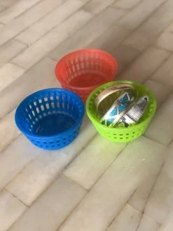 Vintage Miniature Laundry Basket ALTAR TOYS