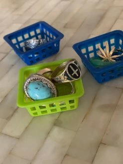 Vintage Miniature Laundry Basket ALTAR TOYS