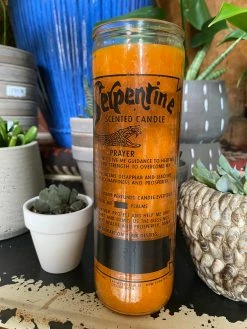 Crusader Serpentine Snake Ritual Candle FUN