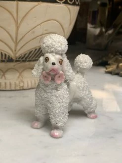 FENG SWAY ALTAR TOYS 40s Porcelain Poodle