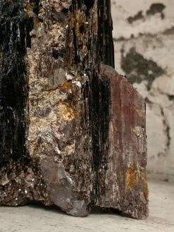 Feng Sway Black Tourmaline With Ruby Mica