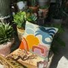 Feng Sway Exclusive Single Palm Desert Scene Pillow ALL HOME DECOR + ODDITIES