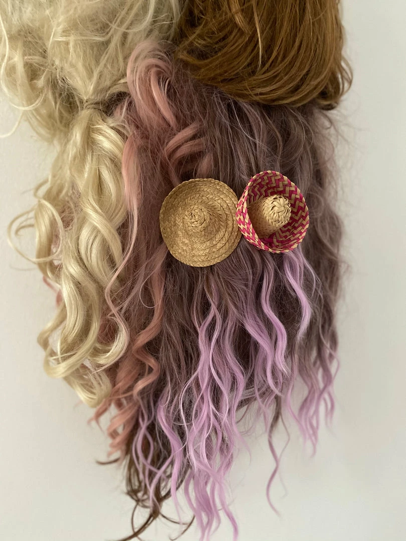 Mystery Artist Vintage Puppet Hat Hair Clip HAIR ACCESSORIES 7 Mystery Artist Vintage Puppet Hat Hair Clip HAIR ACCESSORIES