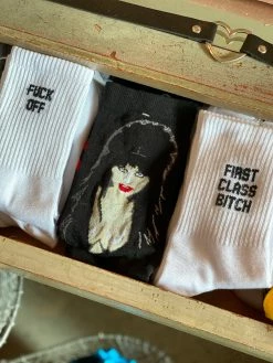 Feng Sway Black Elvira Socks