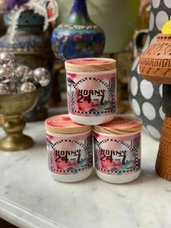 Feng Sway Exclusive CANDLES HORNY 24/7 Soy Wax Candle