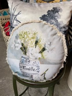 Feng Sway Vanille Round Pillow ALL HOME DECOR + ODDITIES