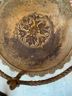 FENG SWAY Turn Of The Century Clawfoot Wrought Iron Plant Stand ALL GARDEN