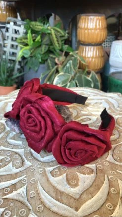 Feng Sway Frida Floral Oversized Headband HAIR ACCESSORIES