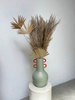 FENG SWAY BUD VASES MCM Fluted Jug Vase