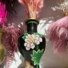 Feng Sway Boudoir Floral Cloisonné Vase ALL HOME DECOR + ODDITIES
