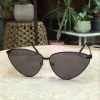 Feng Sway Sleek Black Cat Eye Sunnies SUNGLASSES