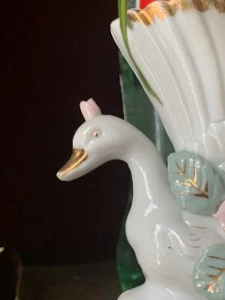 Vintage BUD VASES 1940s Nippon Goose Vase