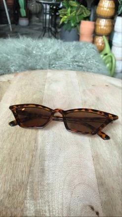 Feng Sway Tortoise Shell Blade Sunnies SUNGLASSES