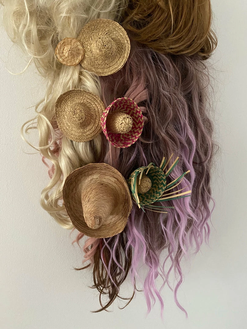 Mystery Artist Vintage Puppet Hat Hair Clip HAIR ACCESSORIES 9 Mystery Artist Vintage Puppet Hat Hair Clip HAIR ACCESSORIES