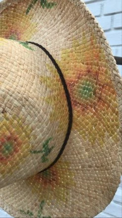 Feng Sway Exclusive HATS Sunflower Woven Hat