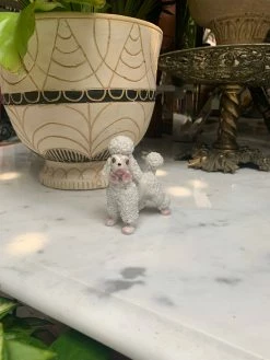 FENG SWAY ALTAR TOYS 40s Porcelain Poodle