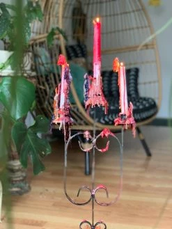 Feng Sway Rainbow Drip Candles