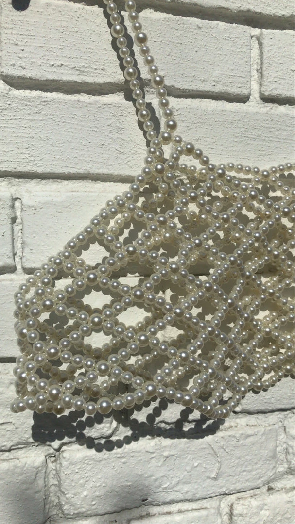 Feng Sway Lattice Scalloped Pearl Crop Top TOPS 6 Feng Sway Lattice Scalloped Pearl Crop Top TOPS