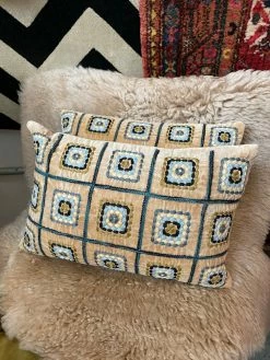 FENG SWAY Mini Velvet Lumbar Pillow