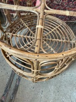 Feng Sway Rattan Glass Top Table