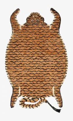 Feng Sway Exclusive Tangerine Tiger Rug