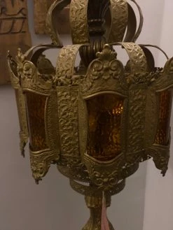 Vintage ALL HOME DECOR + ODDITIES Regal 1930s Brass Lamp