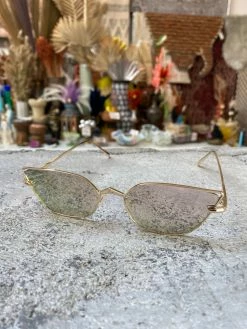 Feng Sway Sleek Metal Tinted Cat Eye Sunnies ~ 5 Styles